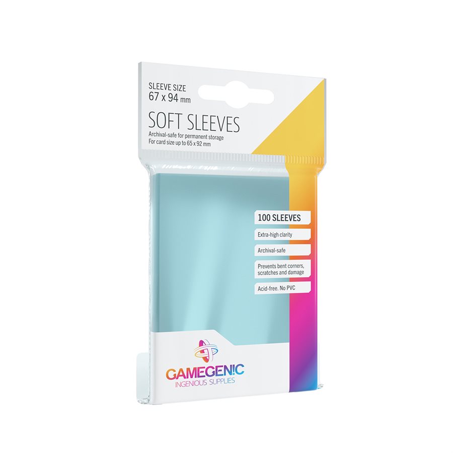 Sleeves: Gamegenic: Soft Sleeves (100) (ML)